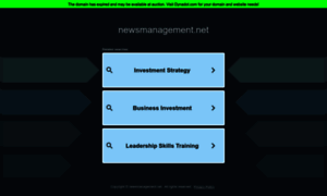 Newsmanagement.net thumbnail