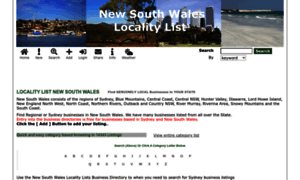 Newsouthwales.localitylist.com.au thumbnail
