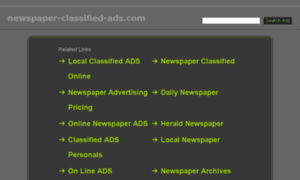 Newspaper-classified-ads.com thumbnail