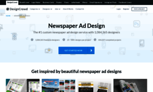 Newspaperad.designcrowd.co.in thumbnail