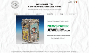 Newspaperjewelry.com thumbnail