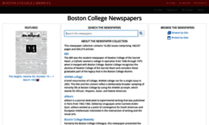 Newspapers.bc.edu thumbnail