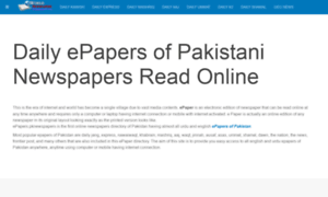 Newspapers.com.pk thumbnail