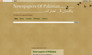 Newspapersofpakistan.blogspot.com thumbnail