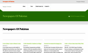 Newspapersofpakistan.com thumbnail