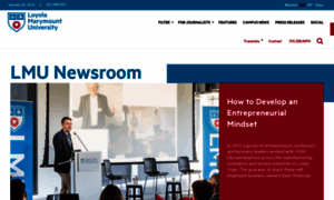 Newsroom.lmu.edu thumbnail