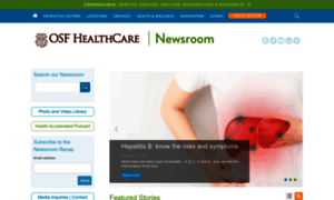 Newsroom.osfhealthcare.org thumbnail