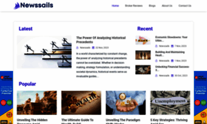 Newssails.com thumbnail