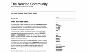 Newted.org thumbnail