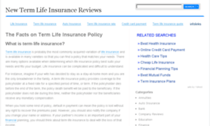 Newtermlifeinsurance.net thumbnail