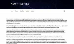 Newtheories.info thumbnail
