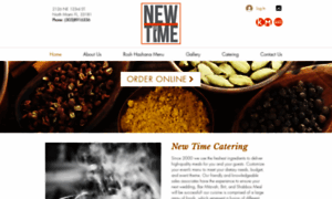 Newtimecatering.com thumbnail