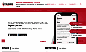 Newton-conover.org thumbnail