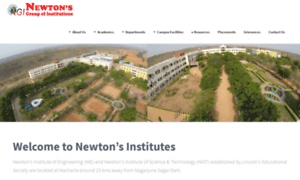Newton.edu.in thumbnail