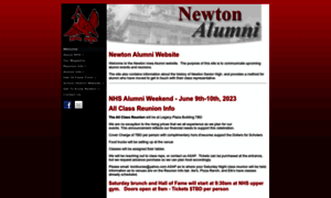 Newtonalumni.org thumbnail