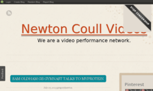 Newtoncoullvideos.blog.com thumbnail