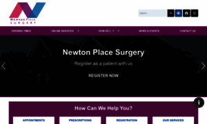 Newtonplacesurgery.nhs.uk thumbnail