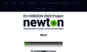 Newtonproject.eu thumbnail