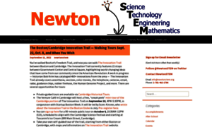 Newtonstem.org thumbnail