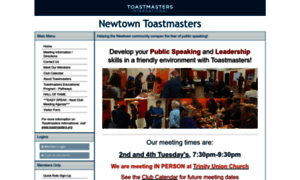 Newtown.toastmastersclubs.org thumbnail