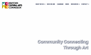 Newtownartscommission.org thumbnail