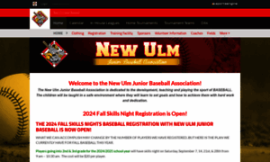 Newulmjuniorbaseball.org thumbnail