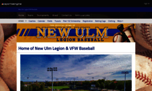 Newulmlegionbaseball.org thumbnail