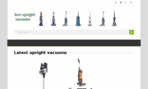 Newuprightvacuums.com thumbnail