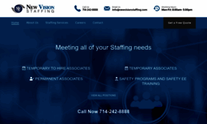 Newvisionstaffing.com thumbnail