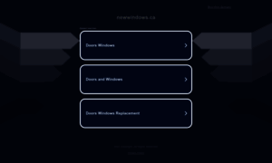 Newwindows.ca thumbnail