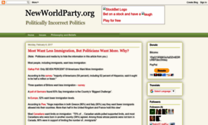 Newworldparty.org thumbnail