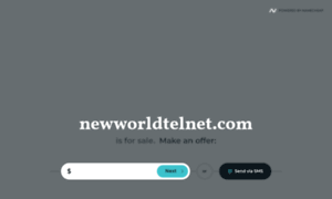 Newworldtelnet.com thumbnail