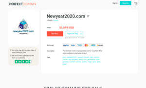 Newyear2020.com thumbnail