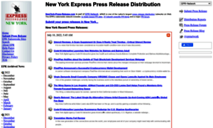 Newyork-press-release.com thumbnail