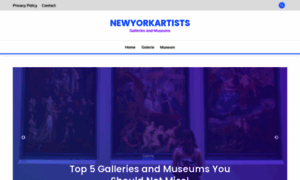 Newyorkartists.net thumbnail