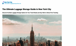 Newyorkcity.luggagestorage.info thumbnail