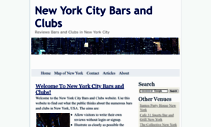 Newyorkcitybarsandclubs.com thumbnail