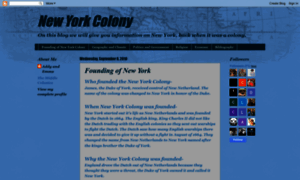 Newyorkcolonyhistory.blogspot.com thumbnail