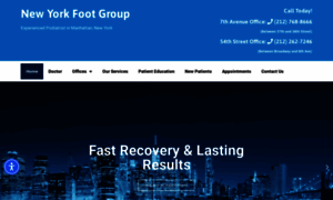 Newyorkfootgroup.com thumbnail