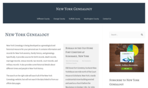 Newyorkgenealogy.org thumbnail