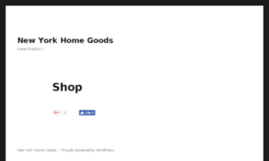 Newyorkhomegoods.com thumbnail