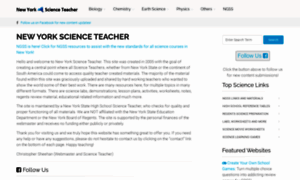 Newyorkscienceteacher.com thumbnail