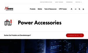 Nexans-power-accessories.com thumbnail