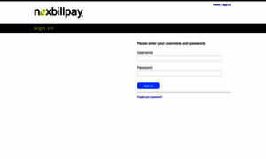 Nexbillpay.net thumbnail