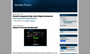 Nexgenforum.blogspot.com thumbnail