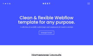 Next-template.webflow.io thumbnail