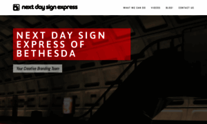 Nextdaysignexpress.com thumbnail