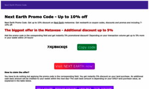 Nextearthpromocode.com thumbnail