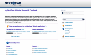 Nextgearcapital1.uservoice.com thumbnail