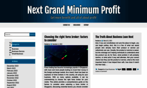 Nextgrandminimum.com thumbnail